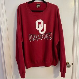 Vintage Oklahoma Sooners College Crewneck Sweatshirt